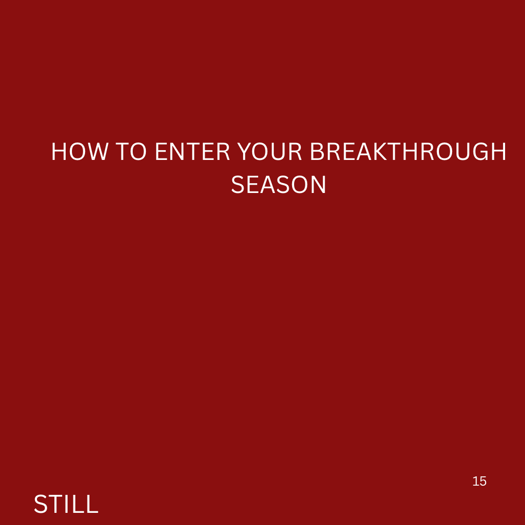 STILL - Breakthrough Monthly Reset Kit (Digital Download)