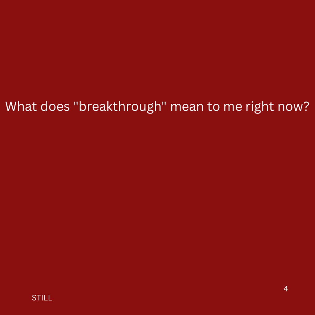 STILL - Breakthrough Monthly Reset Kit (Digital Download)