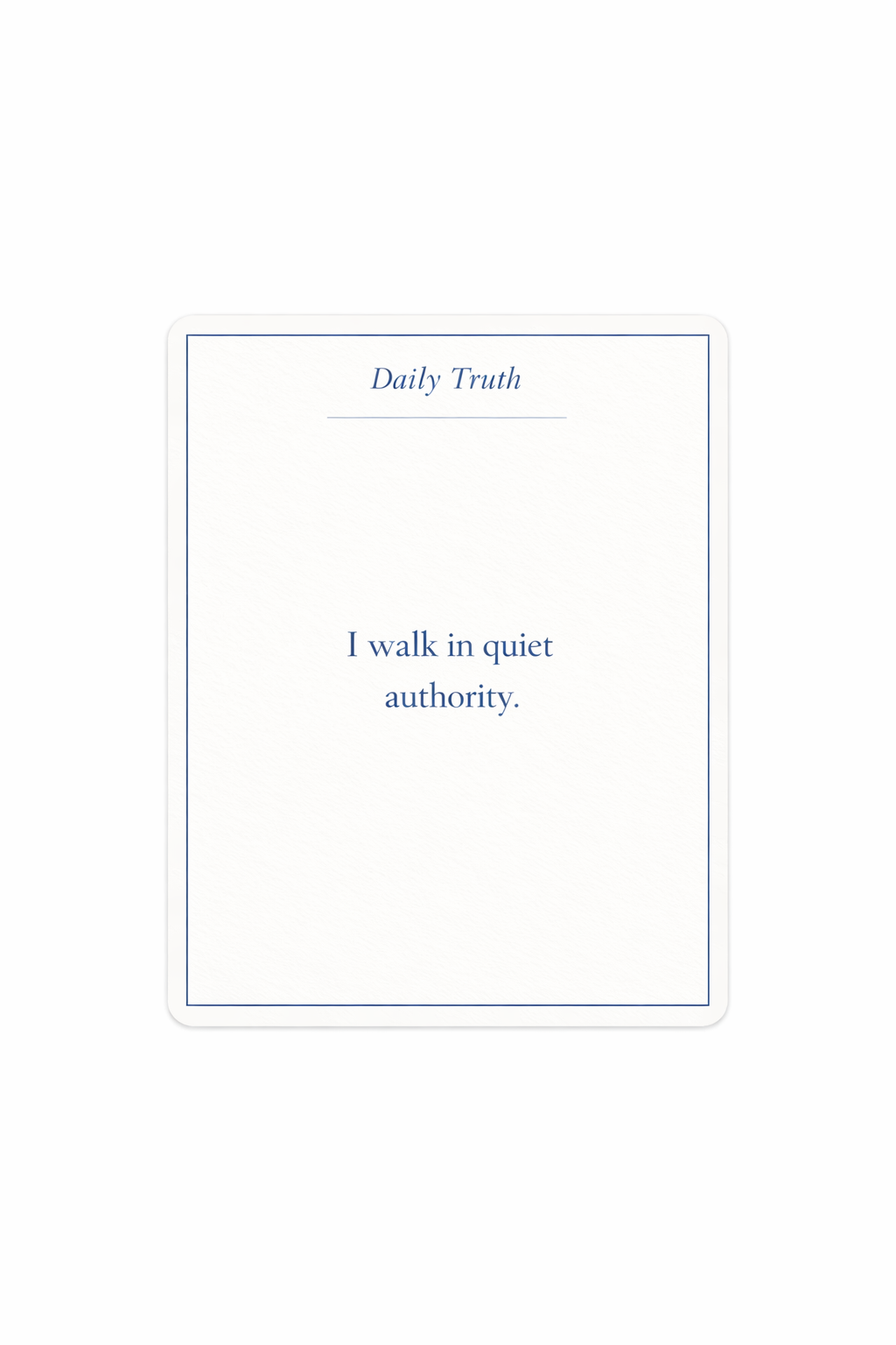 STILL-Daily Truth Card Deck (40-Card Digital Collection)