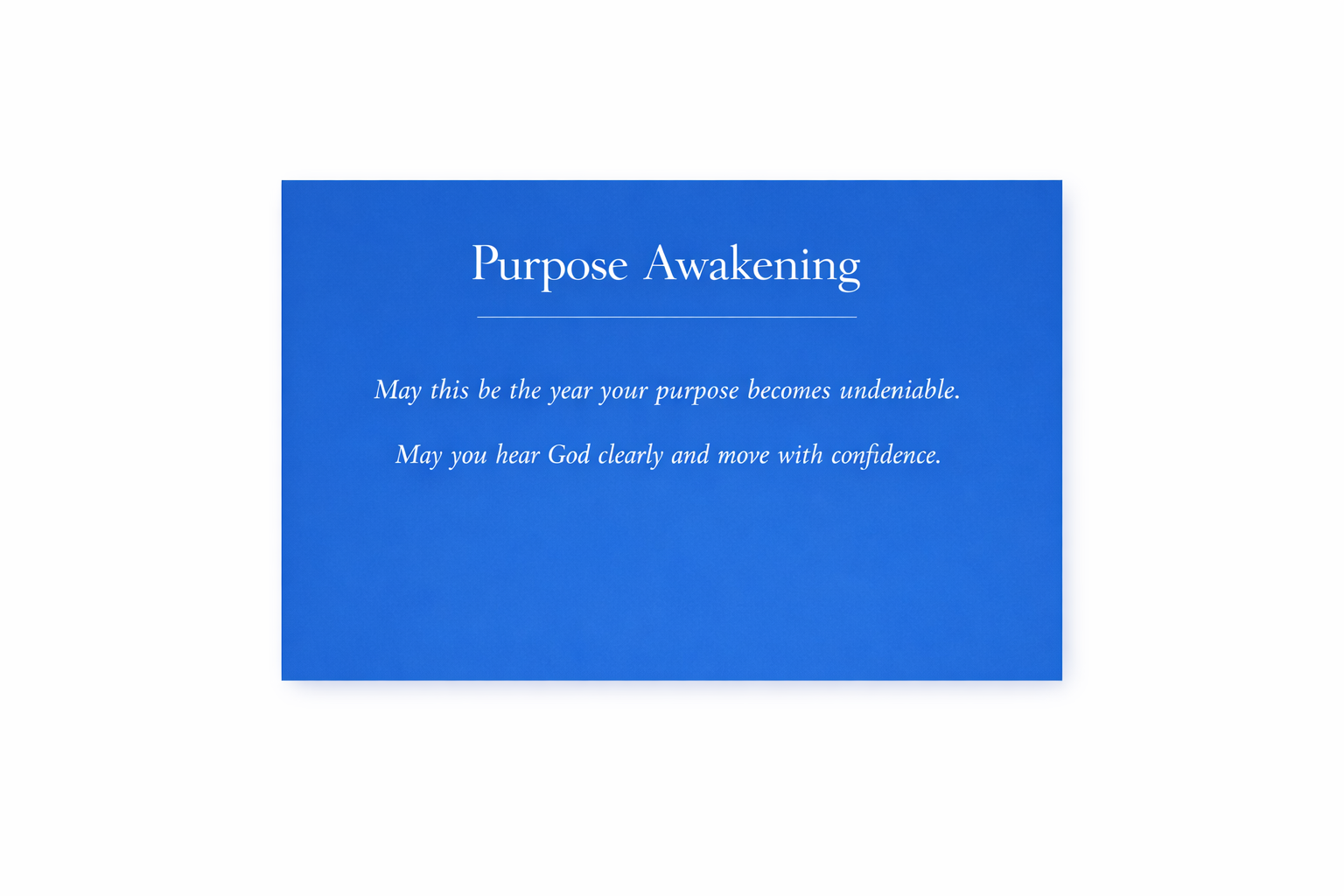 STILL- Purpose Awakening