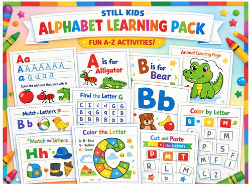 Mini Alphabet Pack (6 pages)