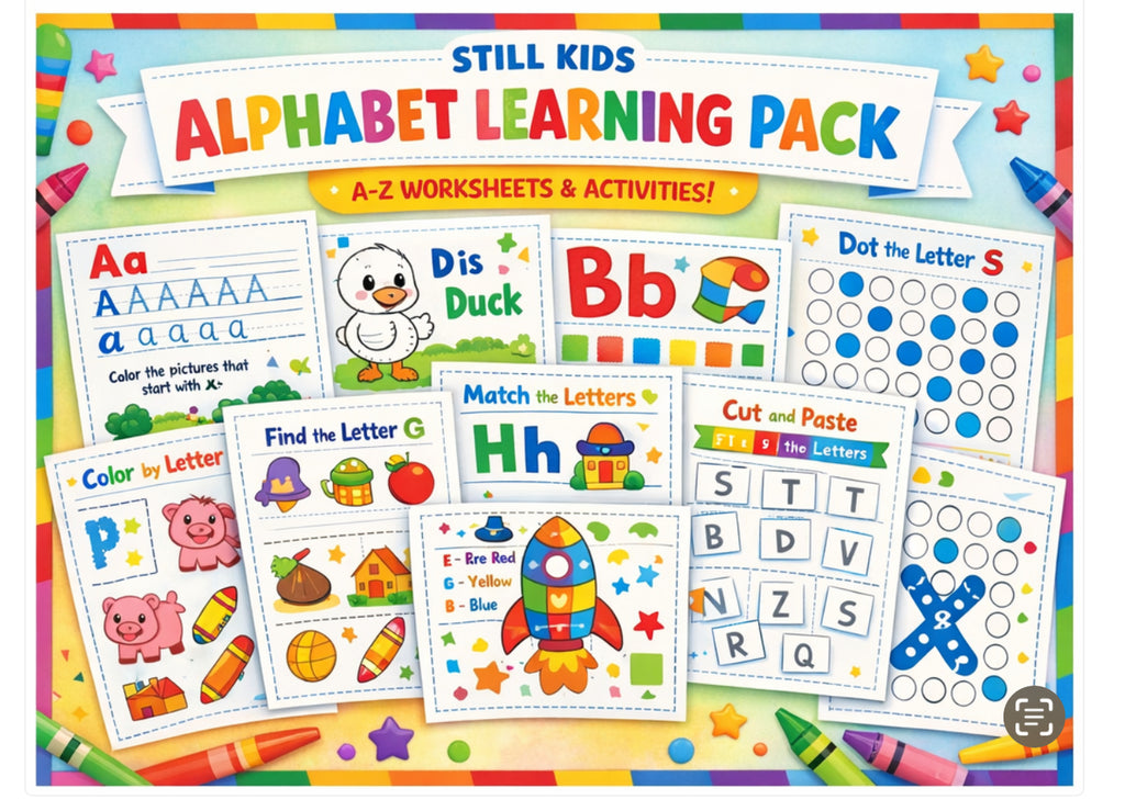 Mini Alphabet Pack (6 pages)