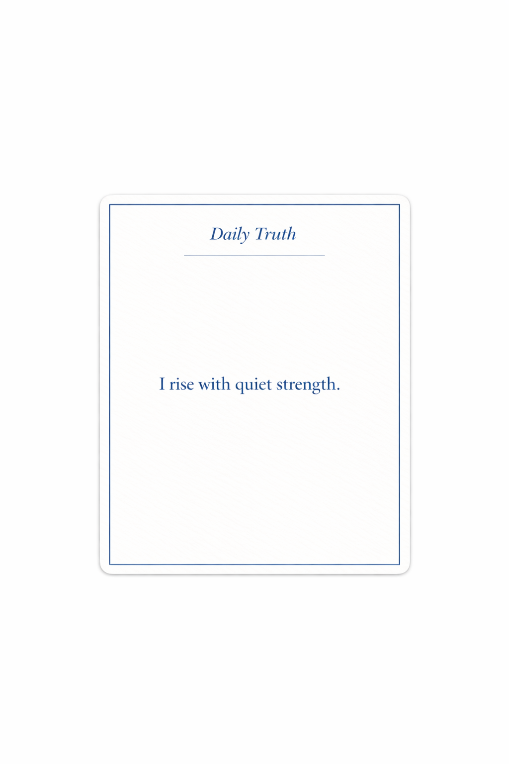 STILL-Daily Truth Card Deck (40-Card Digital Collection)