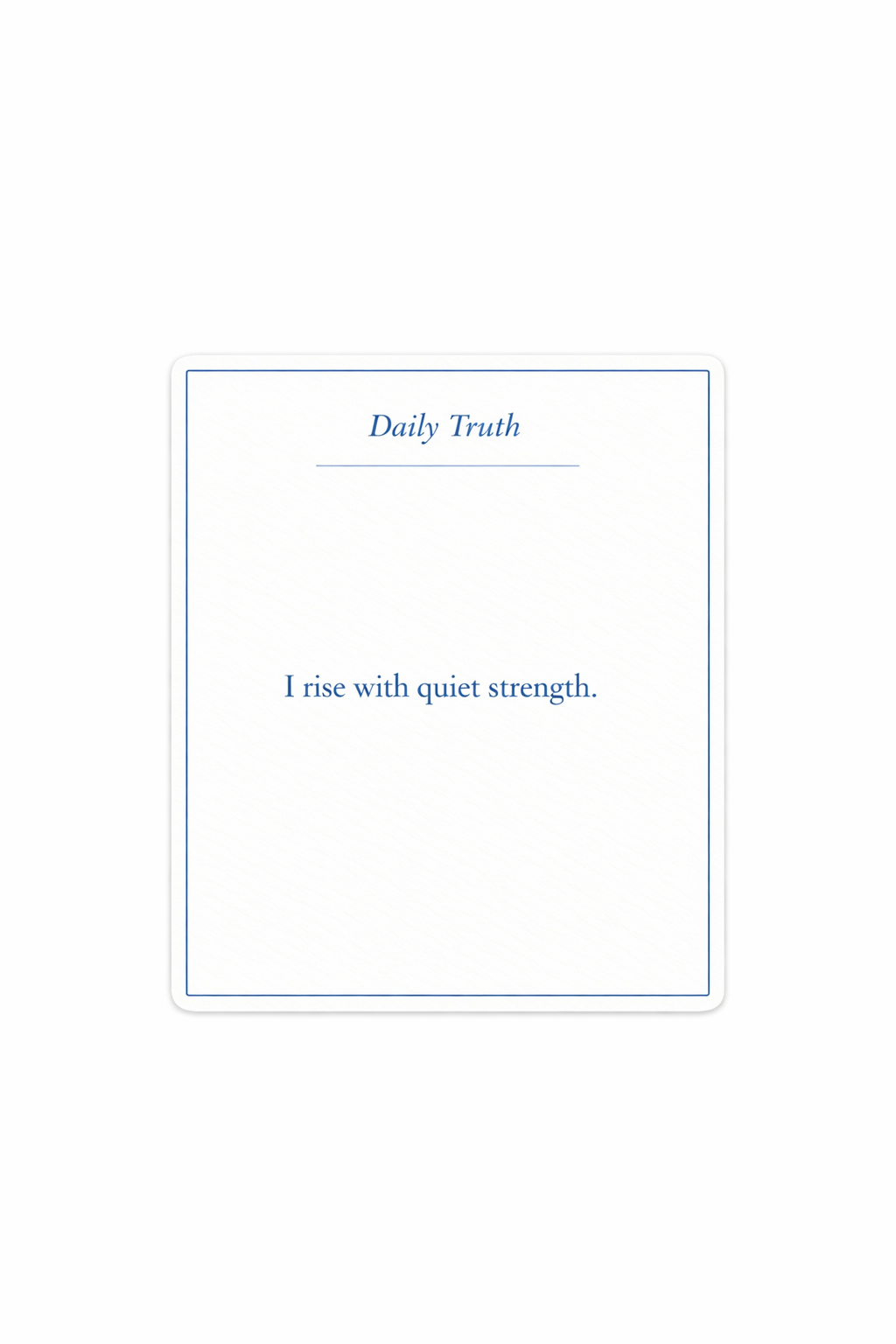 STILL-Daily Truth Card Deck (40-Card Digital Collection)