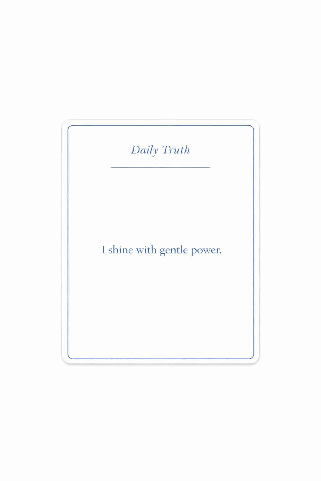 STILL-Daily Truth Card Deck (40-Card Digital Collection)