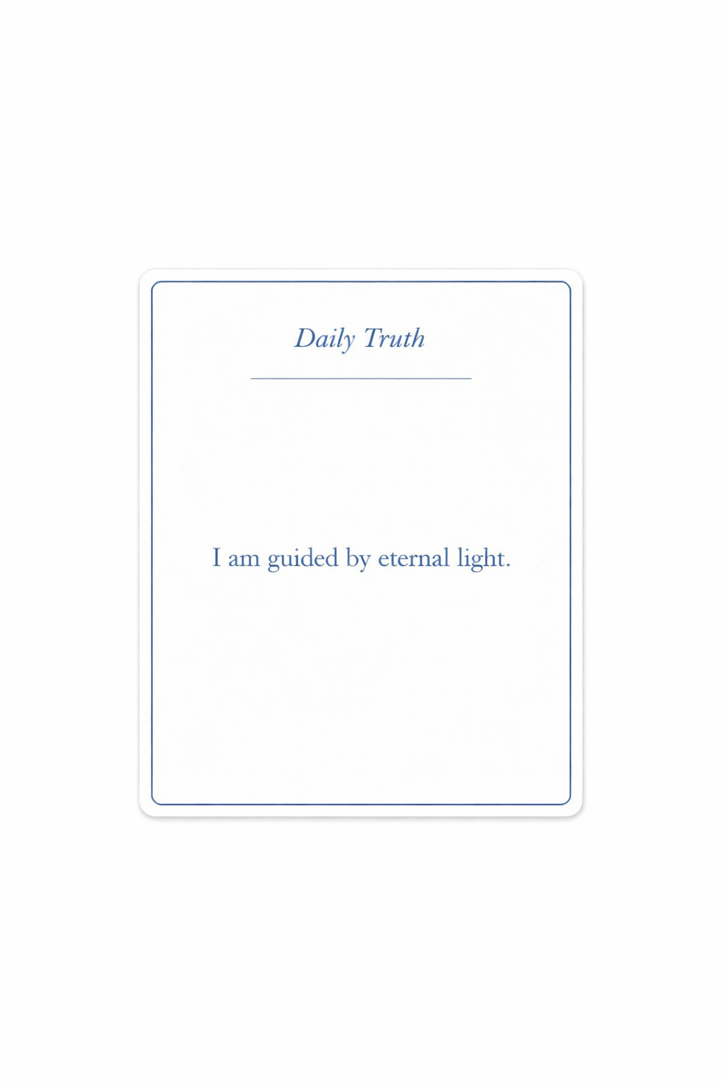 STILL-Daily Truth Card Deck (40-Card Digital Collection)