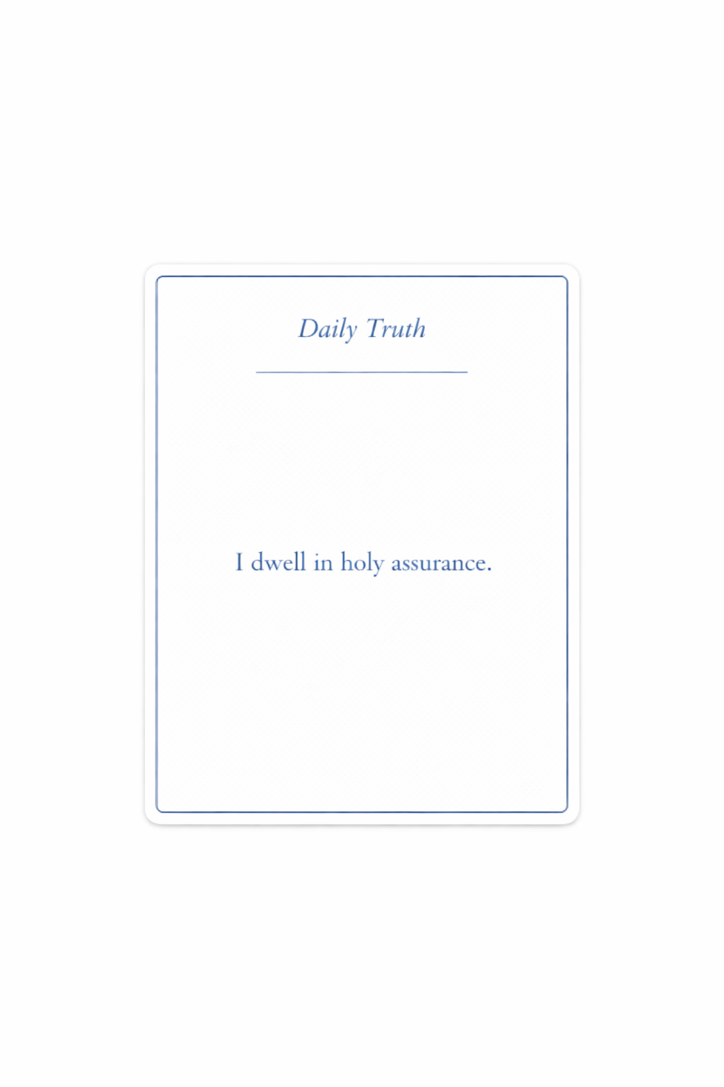 STILL-Daily Truth Card Deck (40-Card Digital Collection)