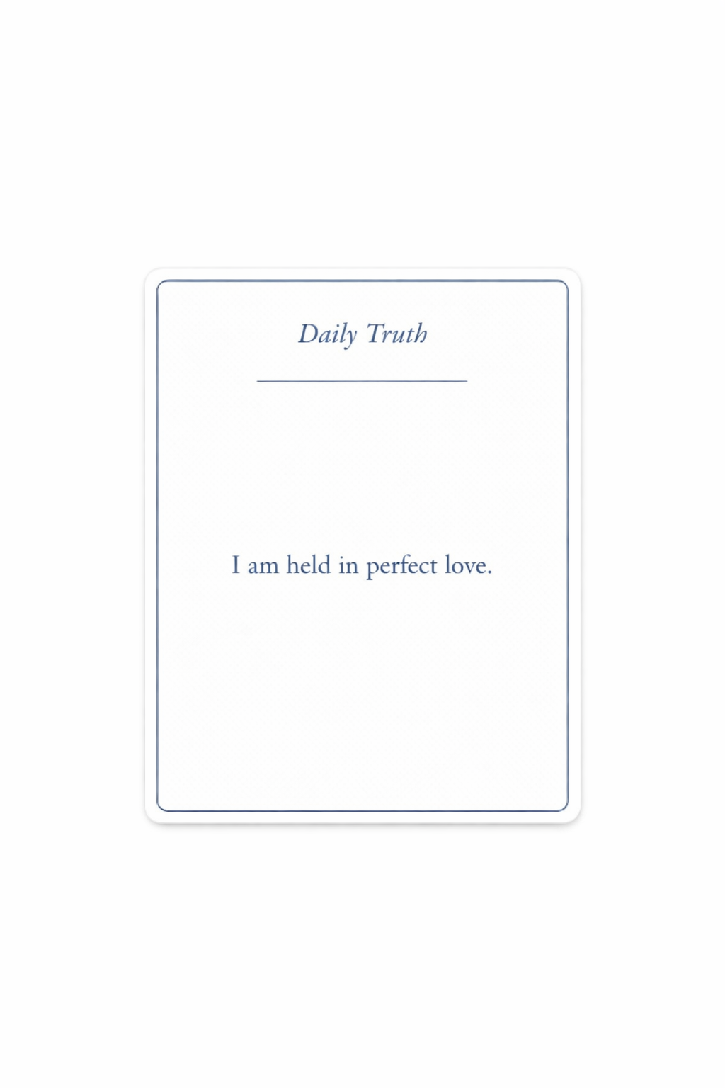 STILL-Daily Truth Card Deck (40-Card Digital Collection)