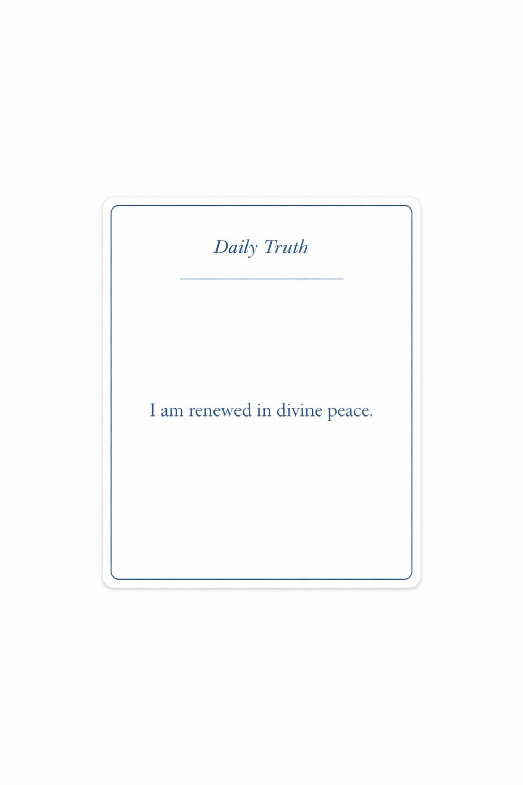STILL-Daily Truth Card Deck (40-Card Digital Collection)