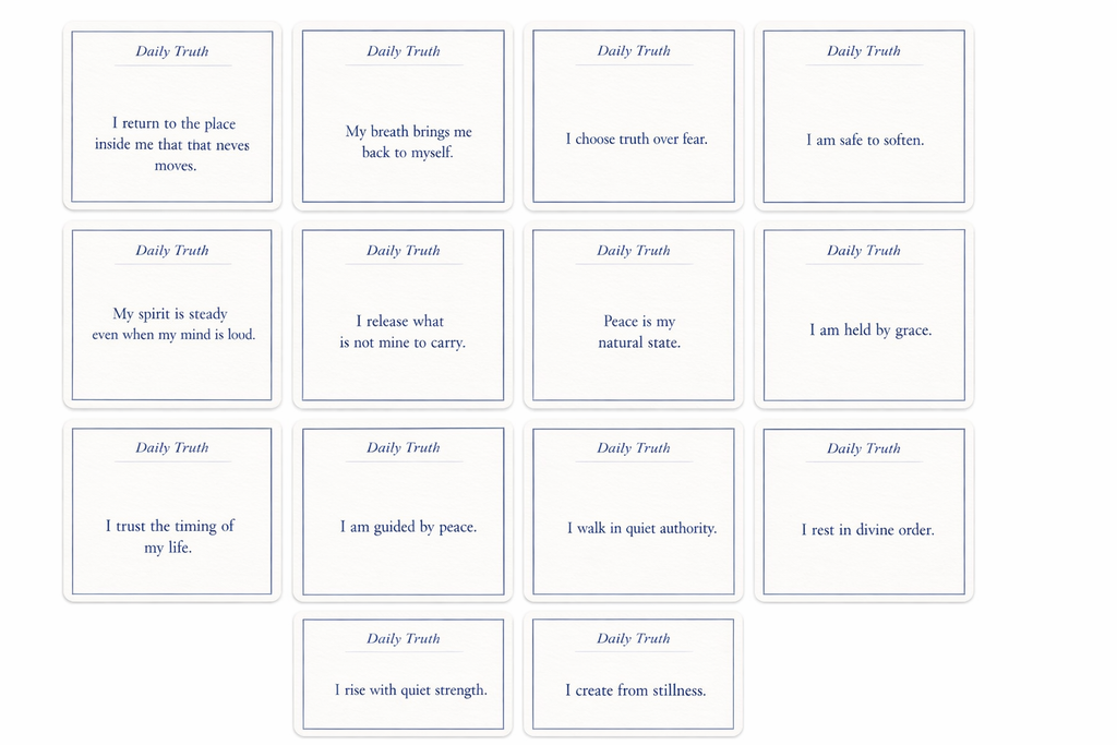 STILL-Daily Truth Card Deck (40-Card Digital Collection)